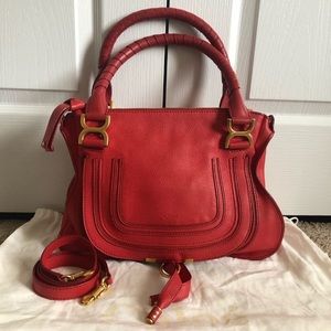 Chloe Marcie medium with crossbody strap